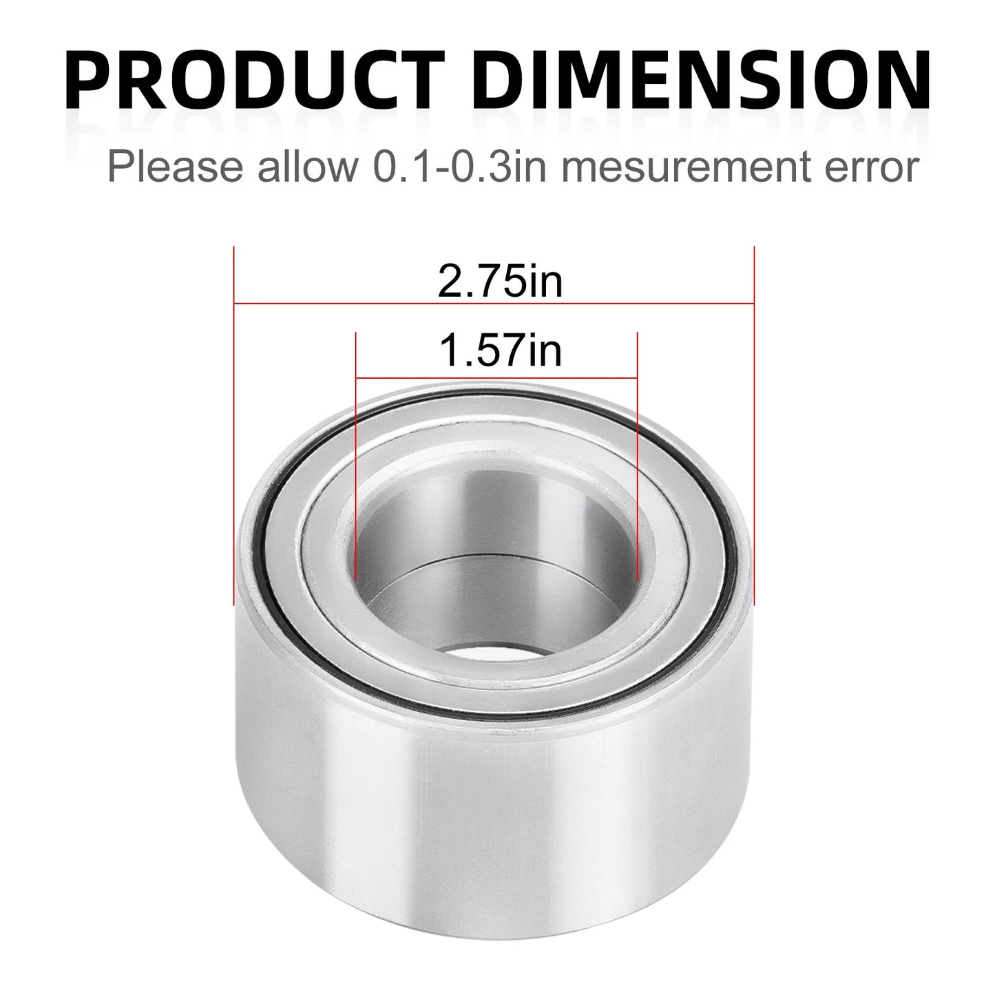 2X Wheel Bearing for Honda Pioneer 1000/700, Talon 1000 SXS1000