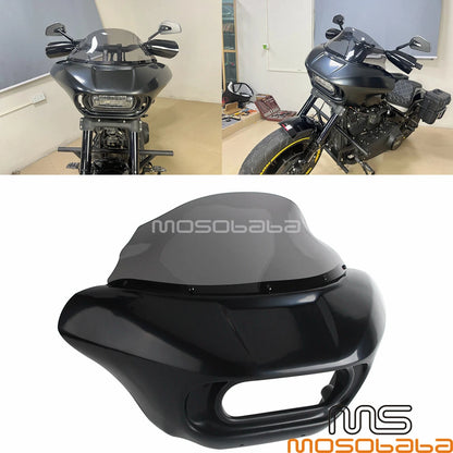 9" Windshield for Harley Softail Fat Bob 114 FXFBS FXFB (2018-2024)