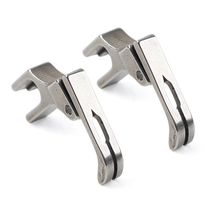 Narrow Zipper Foot 2 x for JUKI DLN-415 DLN-5410 (No Year Available)