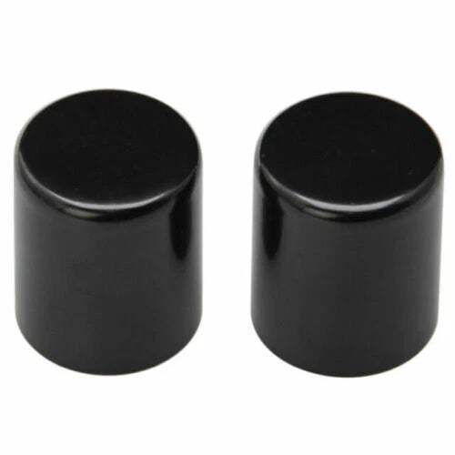 Black Docking Hardware Point Covers for Harley Electra Road Street Glide
