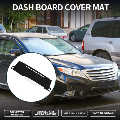 Dashboard Cover Mat for Toyota Aqua 2011-2021 Black Protector Pad