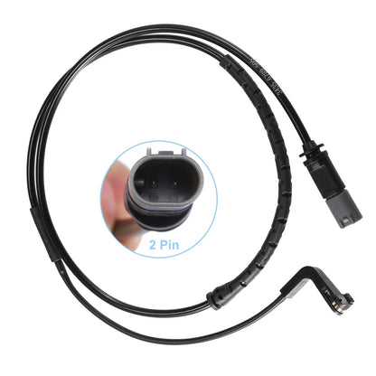 Rear Brake Pad Sensor for BMW X5 (2000-2006)  Plastic Rubber Black Gray
