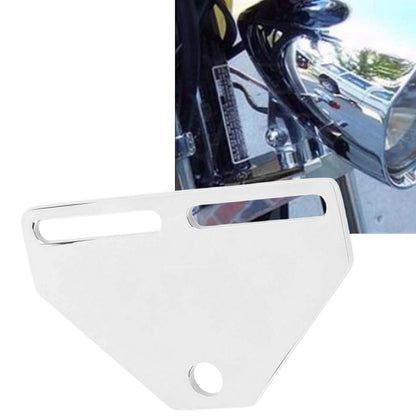 Bottom Mount Headlight Bracket Adapter for Silver Cruiser Choppers