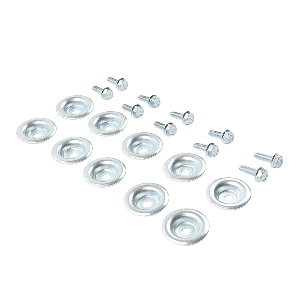 10 Pcs Skid Plate Washers Bolts for Polaris RZR 1000 900 800 570 XP Turbo