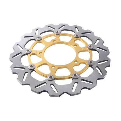 2 x Front Brake Disc Rotors for Suzuki GSXR1000 (2005-2008) - Gold