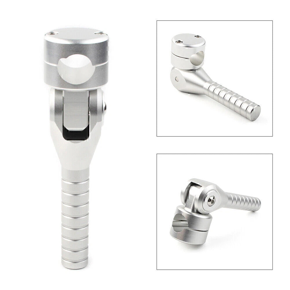 Silver 197mm Motorcycle Lifting Handle for BMW R1200GS ADV (2014-2020)