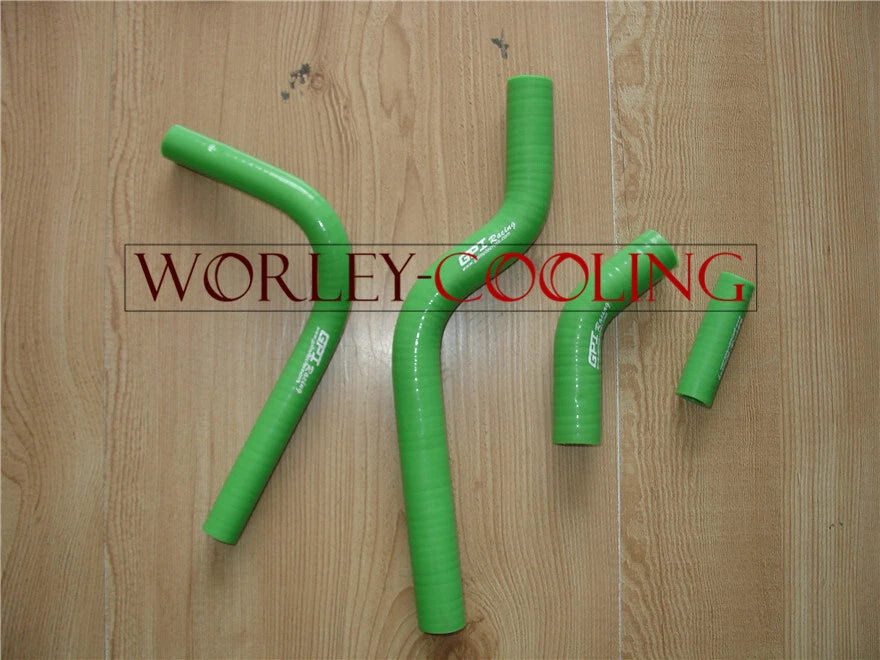 Silicone Hose Kit Green for Suzuki RM-Z250 (2004)
