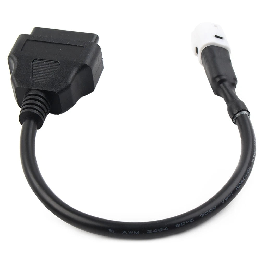 YAMAHA YZF-R125 MT-125 3Pin to 16Pin OBD2 Diagnostic Scanner Adapter Cable
