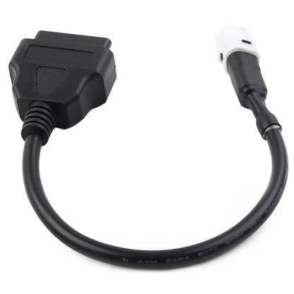 YAMAHA YZF-R125 MT-125 3Pin to 16Pin OBD2 Diagnostic Scanner Adapter Cable