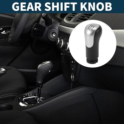 5 Speed Manual Gear Shift Knob for Ford Fiesta MK6 (2001-2010) Black Plastic