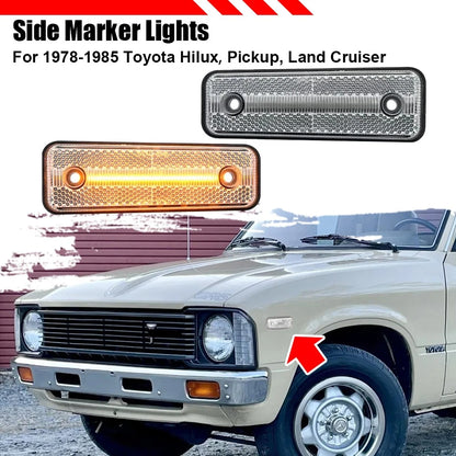 Front Side Marker Light for Toyota Pickup Land Cruiser (1978–1983)