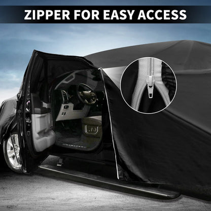 Waterproof Car Cover with Driver Door Zipper for Toyota Grand Highlander (2024)