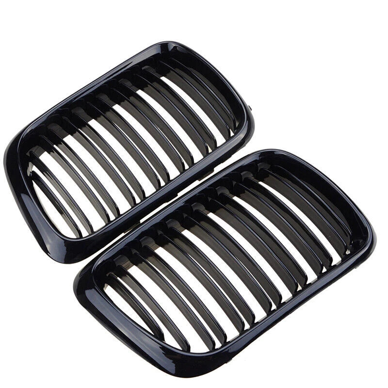 Gloss Black Front Kidney Grille for BMW E36 M3 3 Series (1997-1999)