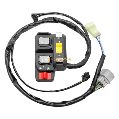 Handlebar Control Switch Start/Stop Headlight for Honda TRX420FE1 Rancher 420 ES