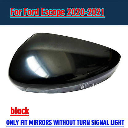 Gloss Black Side Mirror Cover for Ford Escape (2020–2021)