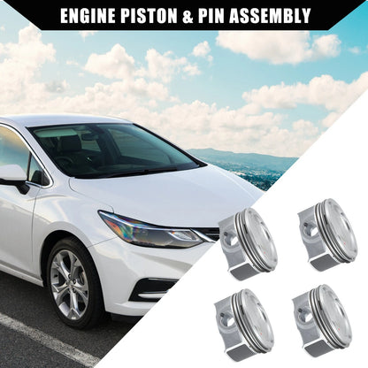 Engine Piston and Pin Snap Ring for Chevrolet Cruze 1.4L L4 (2011-2016)