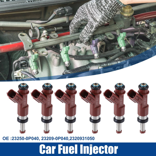 6pcs Fuel Injector Nozzle for Toyota Avalon 3.5L (2005–2012)