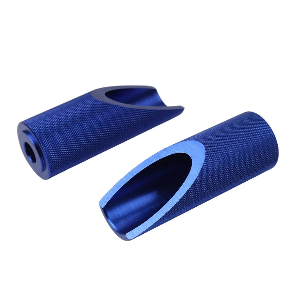 Motorcycle Footpegs for Honda Ruckus Zoomer - Blue (2003-2023)
