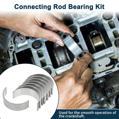 Rod Bearing Set for Mazda 6 (2002-2007) - 8 Pcs
