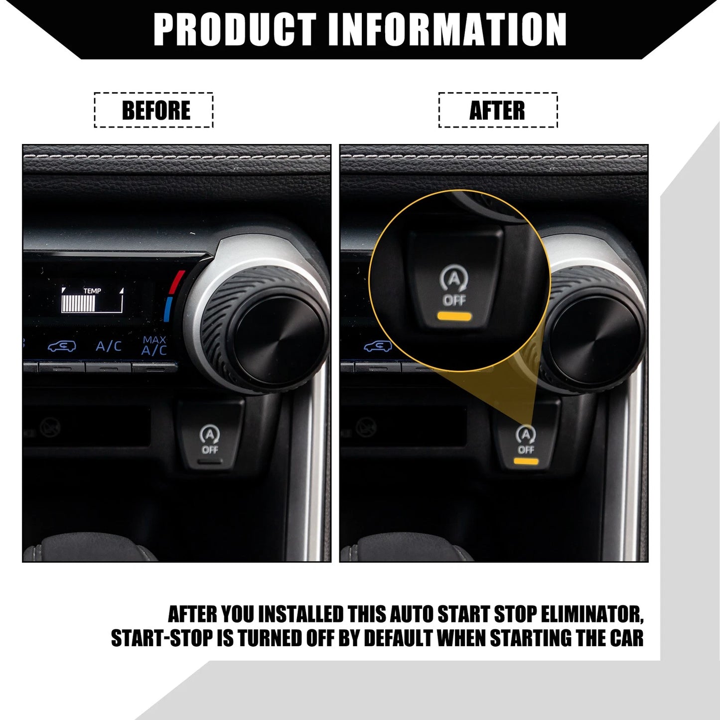 Auto Start Stop A-Off Cable for Toyota RAV4 (2020-2023)