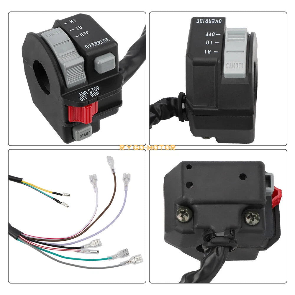 Handlebar Start Switch Control for Polaris Magnum 425 Big Boss 250 300 400L