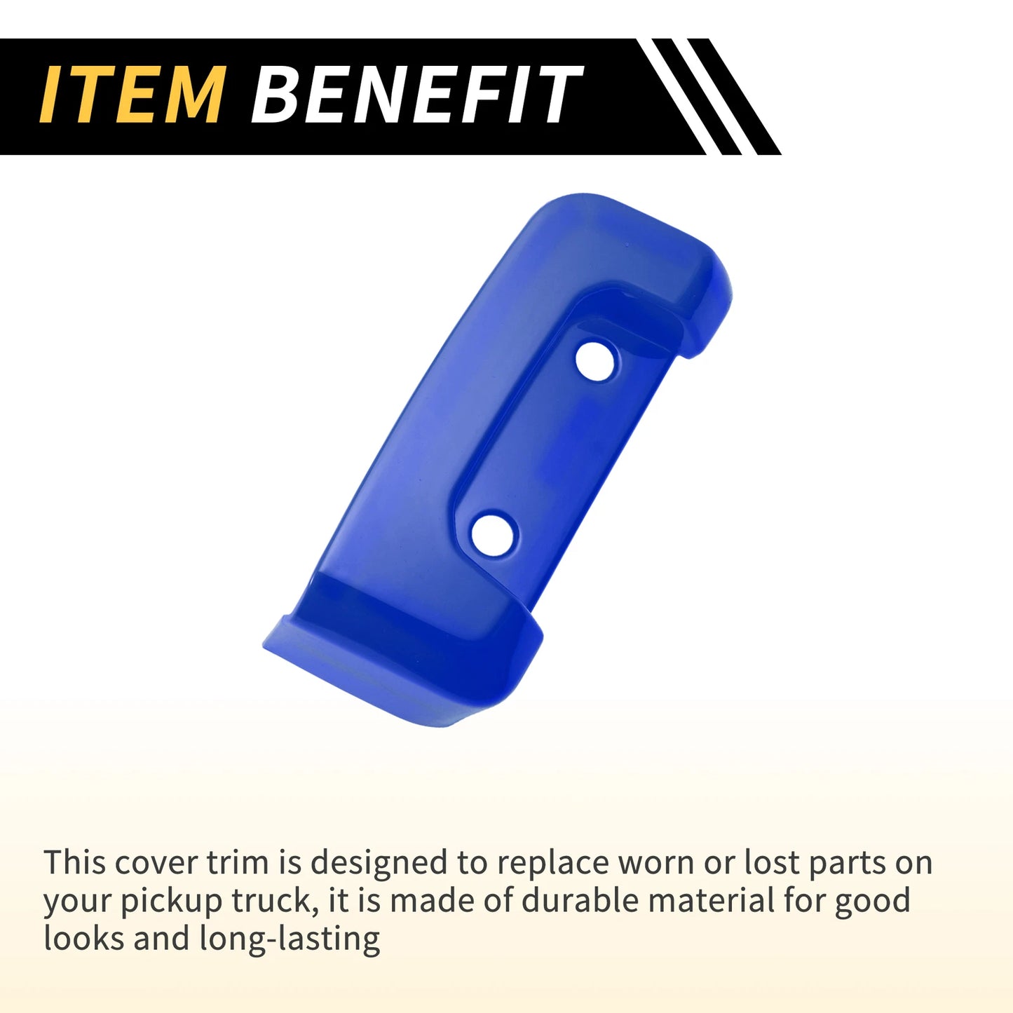 Rear Door Latch Lock Cover Trim for Jeep Wrangler JL JLU (2018-2024) Blue