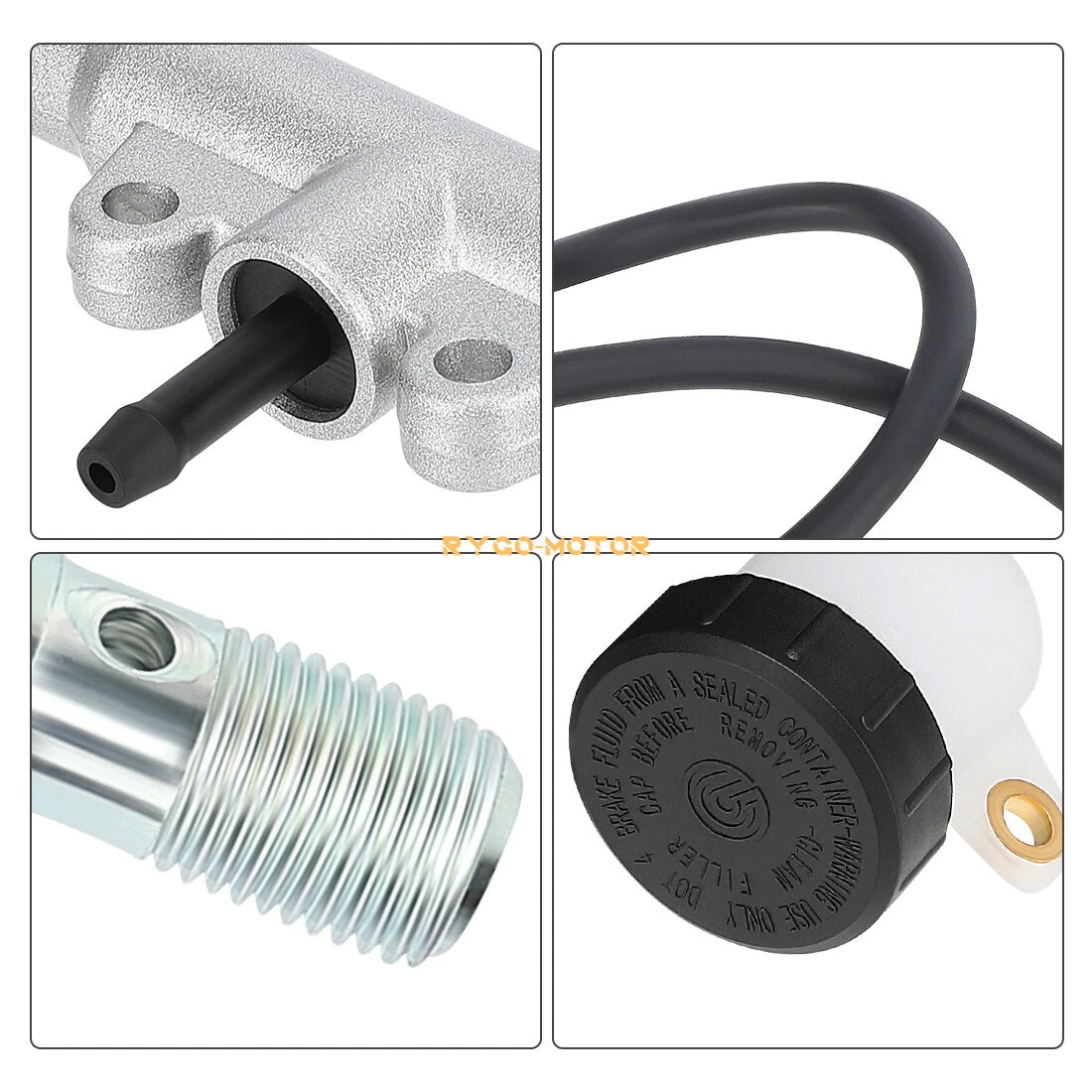 Brake Caliper & Master Cylinder Set for Polaris Scrambler 500 4X4 (2010–2013)