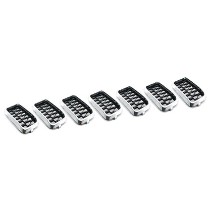 Honeycomb Mesh Grille Insert Cover Chrome for Jeep Grand Cherokee (2017-2021)