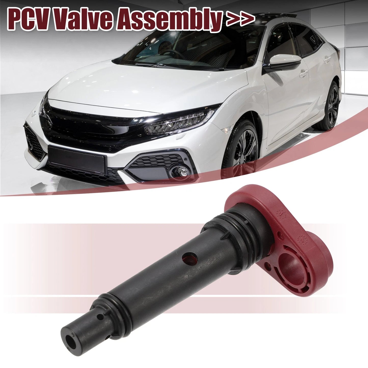 PCV Valve Assembly for Honda Accord Civic CR-V Acura ILX TLX