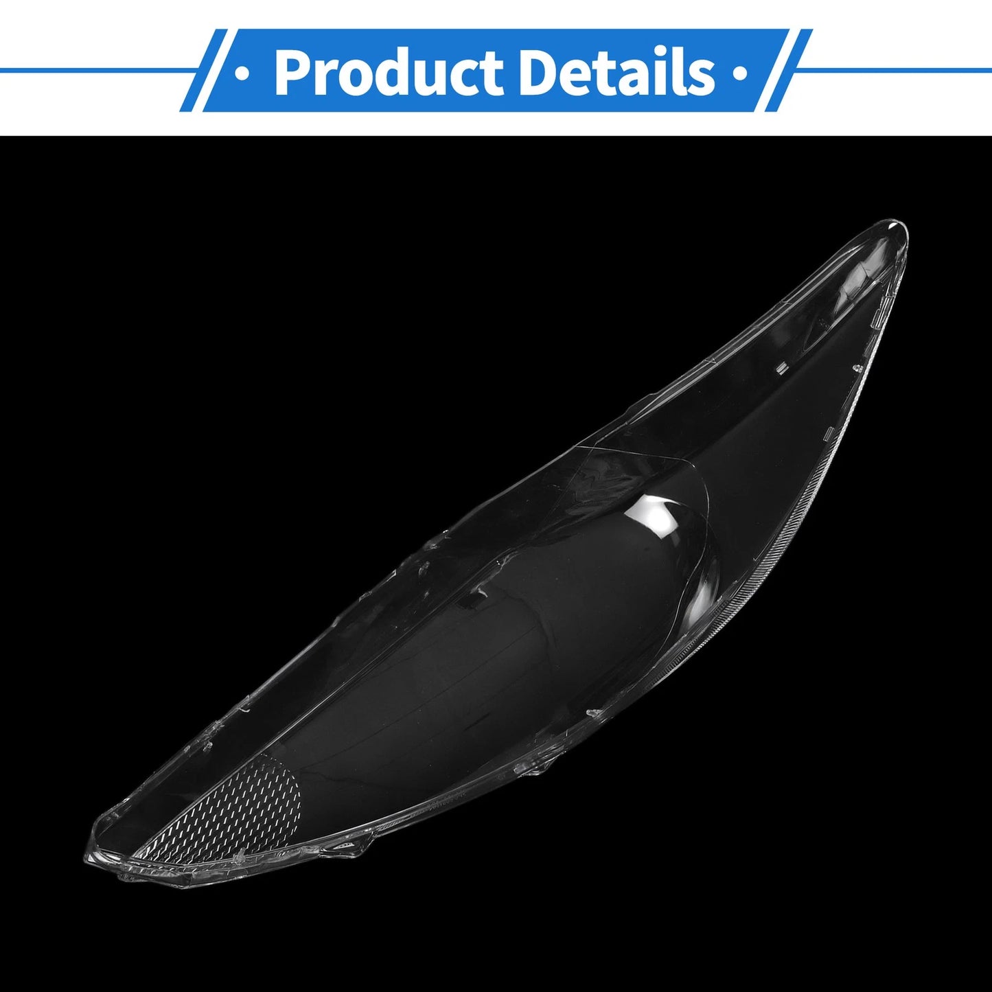 Car Front Right Headlight Lens Cover for Ford Fiesta (2009-2012)