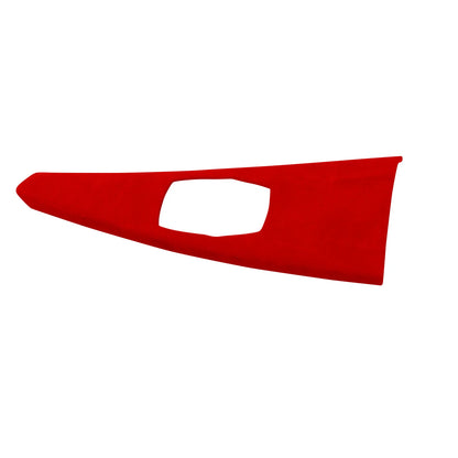 Center Console Panel Cover for BMW 3/4 Series (2013-2019) Red Leather
