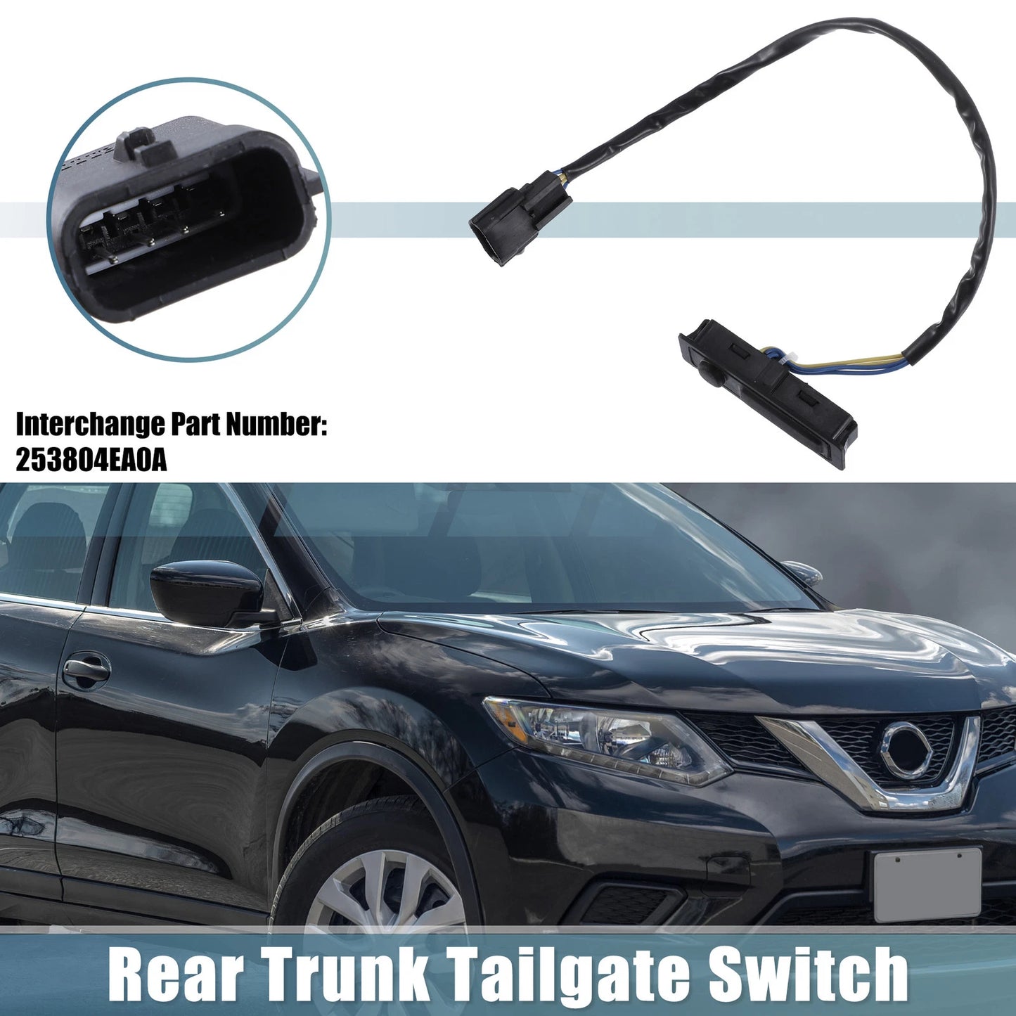 Rear Trunk Tailgate Switch for Nissan Rogue (2017-2022)