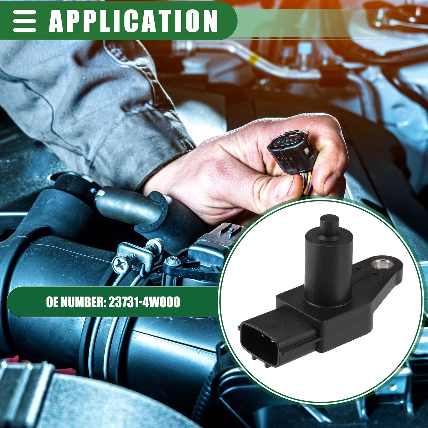 Engine Camshaft Position Sensor for Infiniti QX4 3.5L (2001 - 2003)