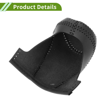 Gear Shift Knob Cover for Chevrolet Malibu (2016-2020) Black Faux Leather