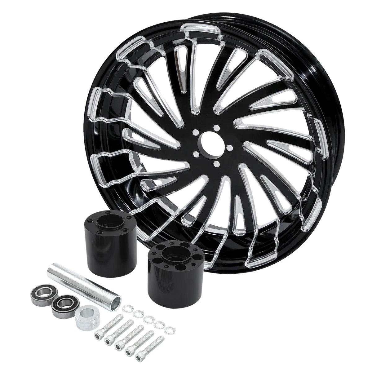 18" x5.5" Rear Wheel Rim Hub for Harley Touring Electra Road Glide (1997 - 2008)