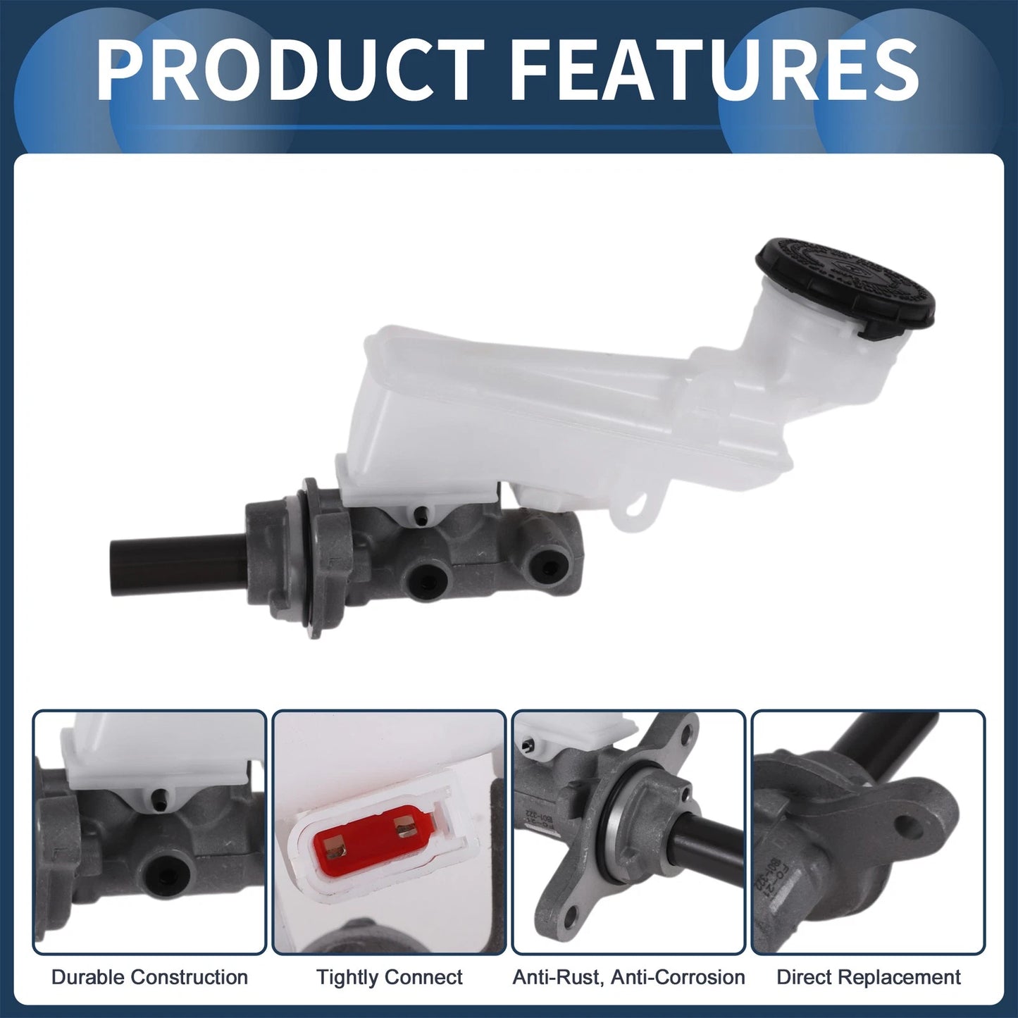 Brake Master Cylinder for Isuzu D-Max Rodeo Pickup 2.5L (2012-2016)