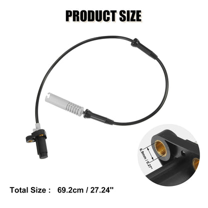 ABS Wheel Speed Sensor Front Left/Right for BMW 520i 523i 528i (2001-2007)