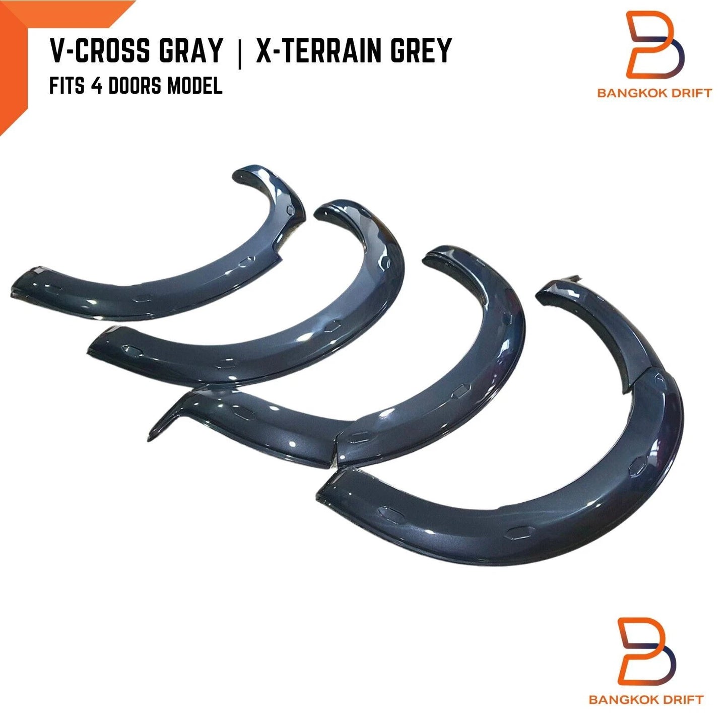 Fender Flares for Isuzu D-Max 4Door Dual Cab (2020-2023)