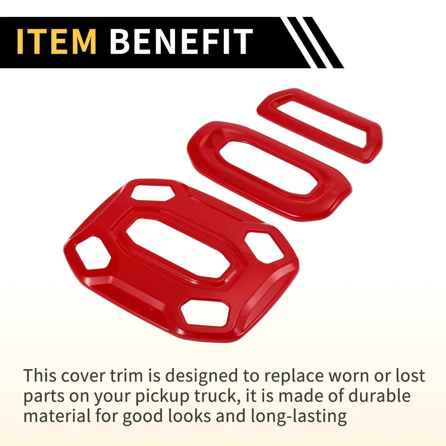 Roof Reading Light Lamp Cover Trim for Jeep Wrangler JL JLU (2018-2024)