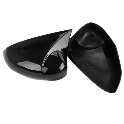 Gloss Black Car Rear View Mirror Covers for Ford Fiesta MK7 (2008-2012)