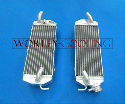 Aluminum Radiator for KTM 250 400 450 520 525 MXC EXC (2000-2002)