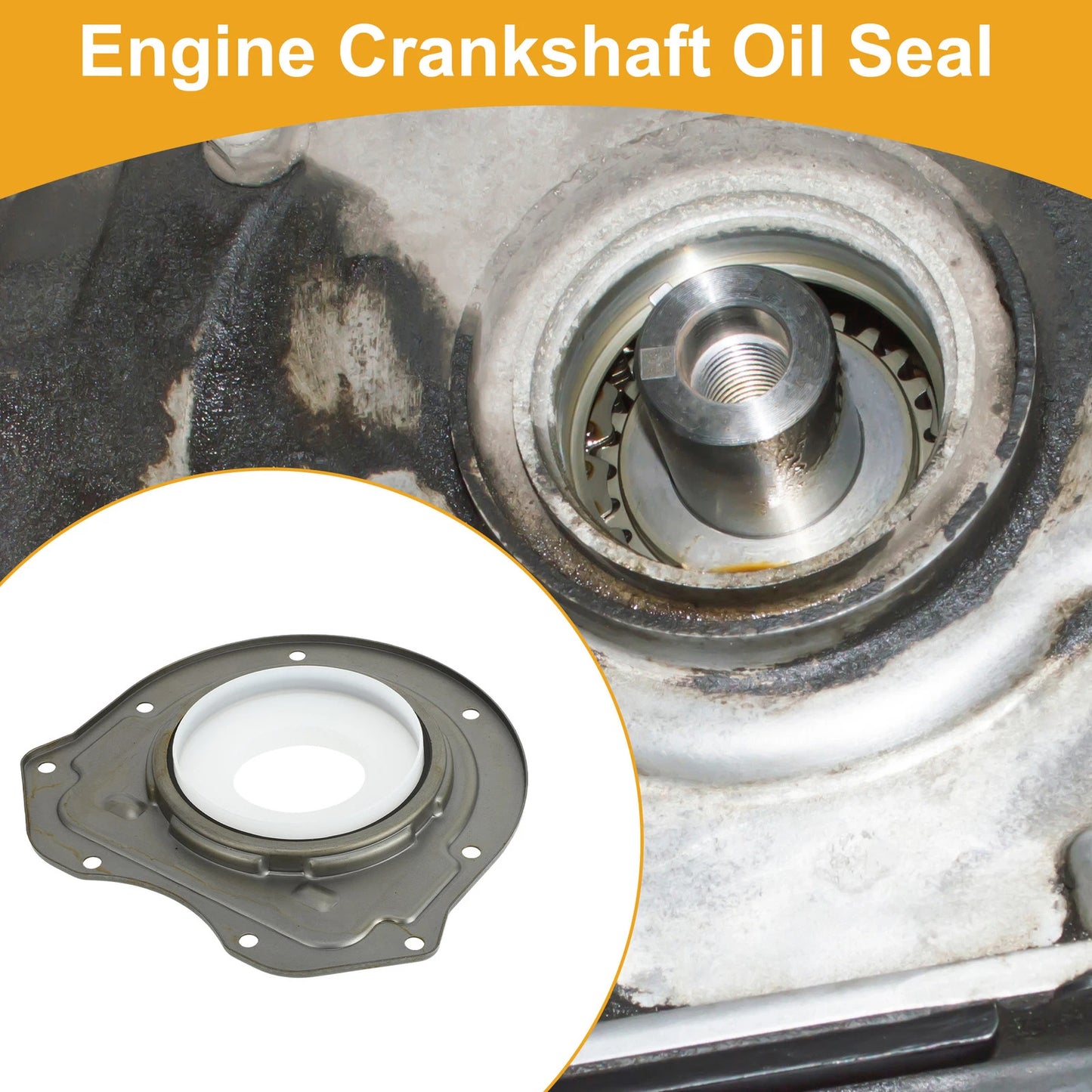 Crankshaft Oil Seal for Ford Transit 2018-2019 (1 Pc)