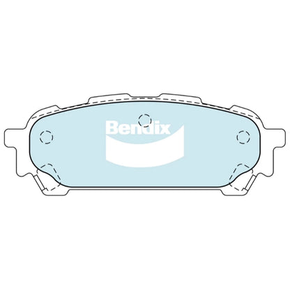Rear Disc Brake Pad Set 2.0L 2.5L for Subaru Forester SG SH (2003 - 2008)