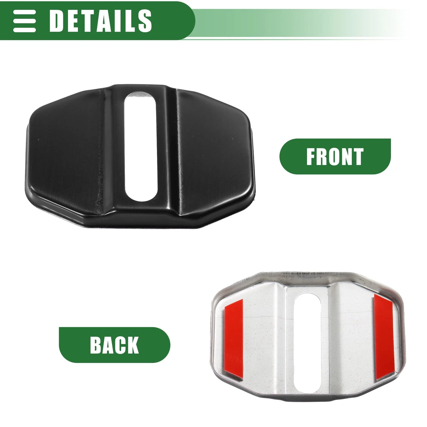 4 x Car Door Latch Lock Covers for BMW 1 Series, 2 Series, X5 (2011-2023)