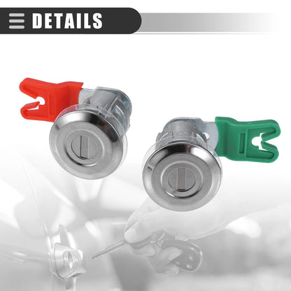 Door Lock Cylinder Kit for Ford Econoline 1997-2018 (2 x Cylinders)