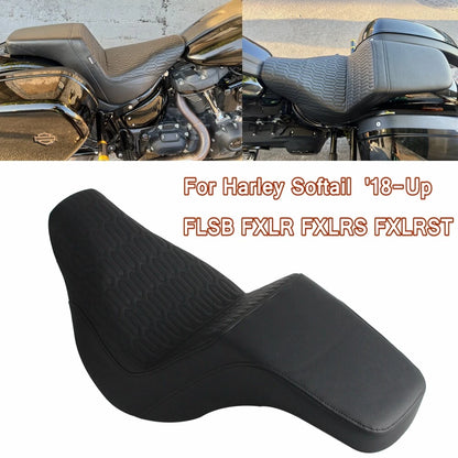 Driver Passenger Two-Up Seat Cushion for Harley Softail FLSB (2018-2021)