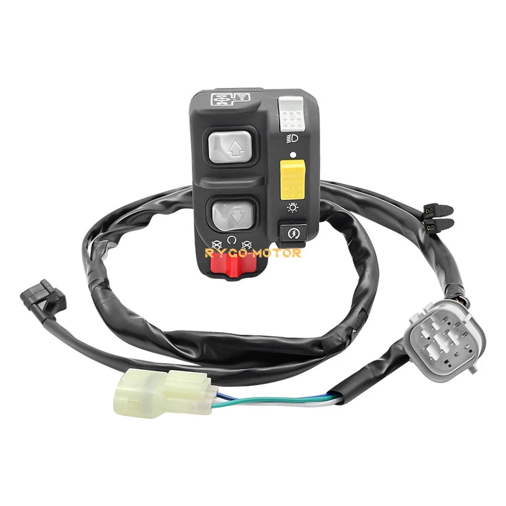 Left Handle Electric Shift Switch Headlight for Honda Rancher 420 TRX420FA