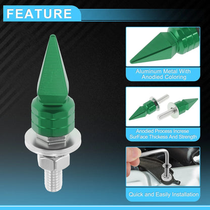License Plate Screws Cover 5.4cm 4 pcs for Universal Motorcycle