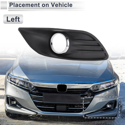Front Left Fog Light Grill for Ford Focus Mk2 (2009-2012) - 1 x Black