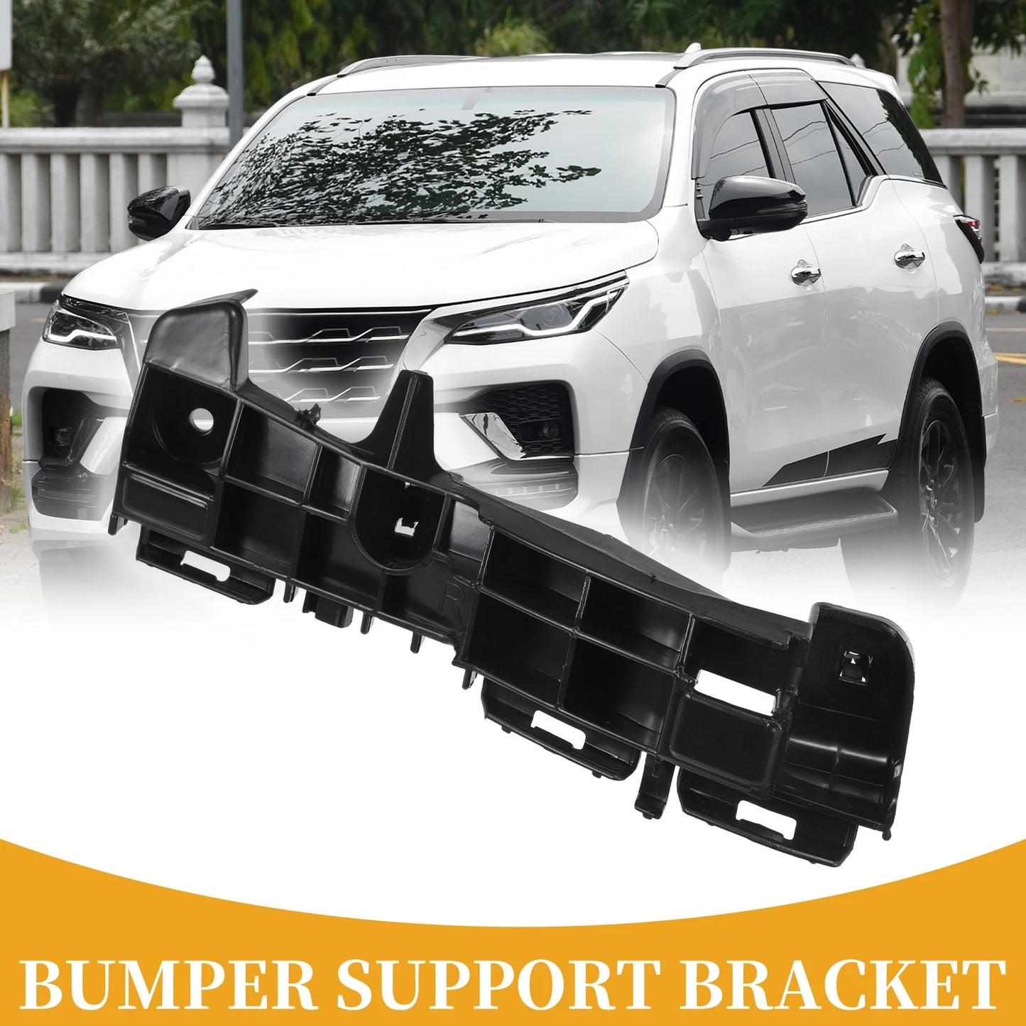 1 Pc RH Side Front Bumper Support Bracket for Toyota Fortuner (2009–2011)